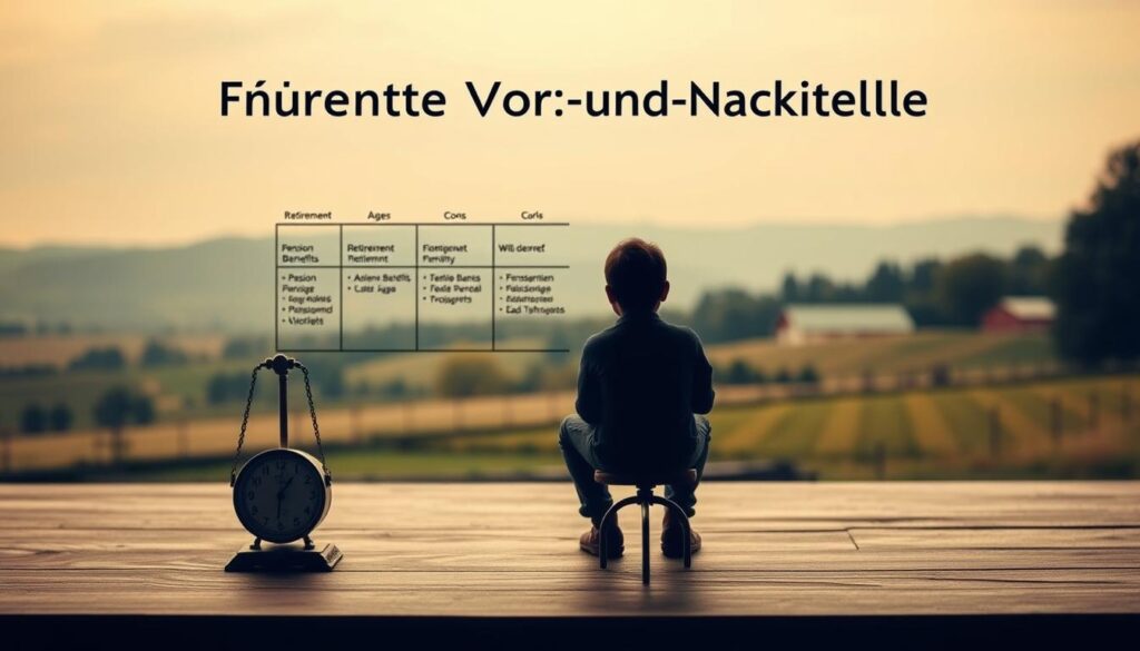 Frührente Vor- und Nachteile