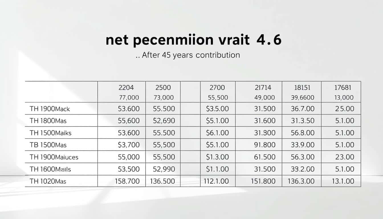 Rente nach 45 Beitragsjahren Tabelle